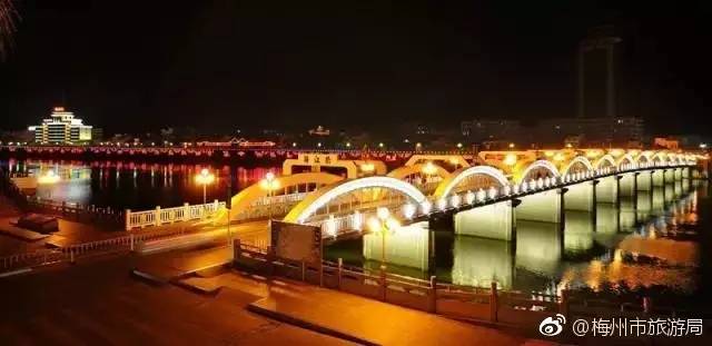 梅州 vs 揭阳夜景视频直播，两座客家城市的夜色对决
